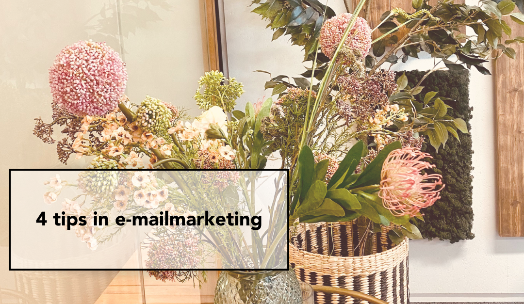 4 tips in e-mailmarketing