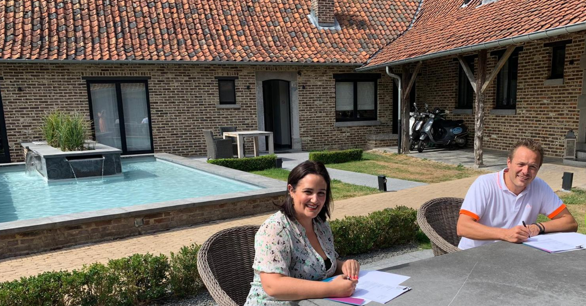 Partnership, E-Volve, Hoeve Roosbeek, contract, Zepperen, Hasselt