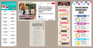 Types 'Evergreen content' op Pinterest