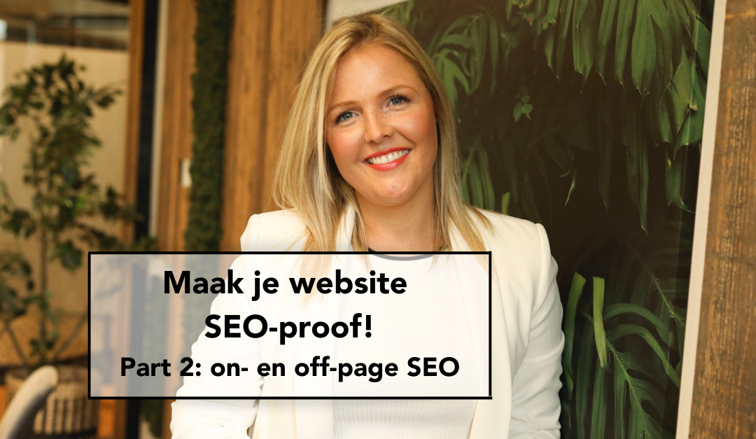 Maak je website SEO-proof: part 2