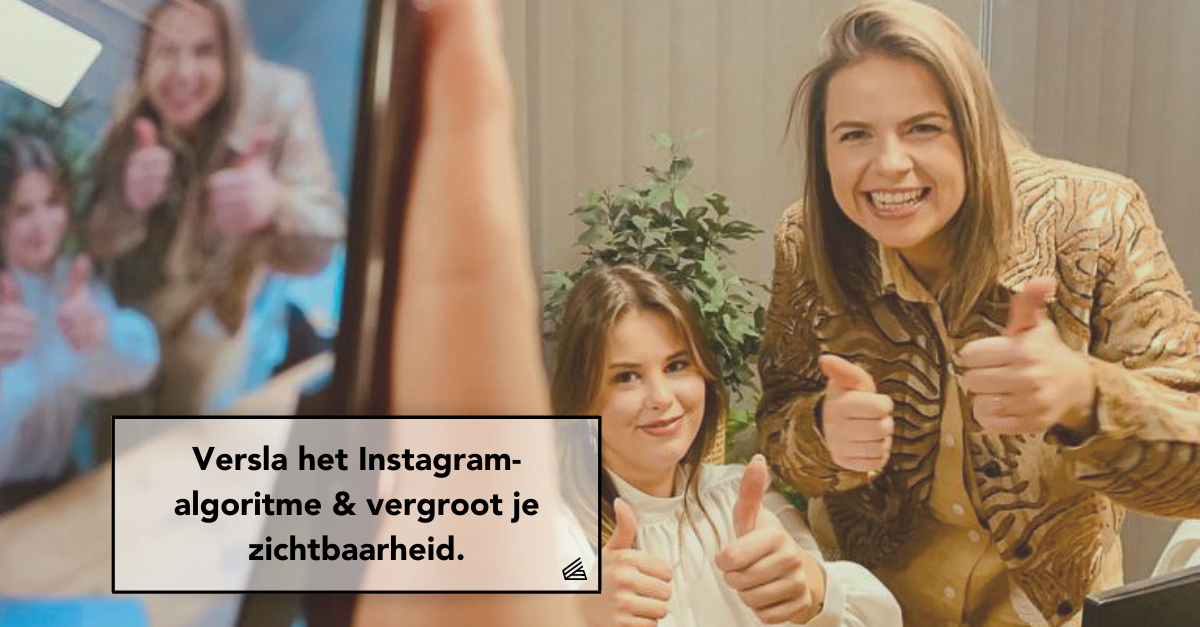 Header van blog over het Instagram-algoritme